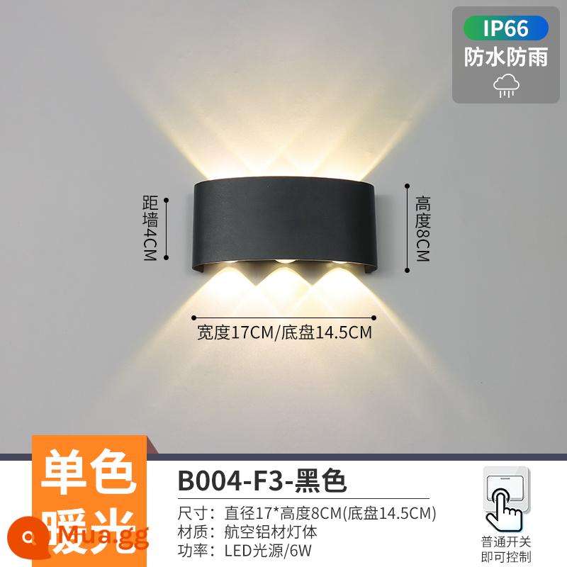 Đèn led tối giản hiện đại hành lang lối đi hiên nhà ánh sáng Bắc Âu mới cầu thang ban công phòng ngủ đầu giường đèn nền tường - trời xanh