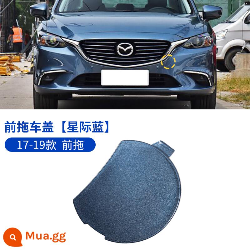 Thích hợp cho 13-19 Mazda Atez rơ mooc bao gồm cản trước và sau bao cản rơ mooc móc kéo bao - 17-19 Atez kéo trước [Interstellar Blue]