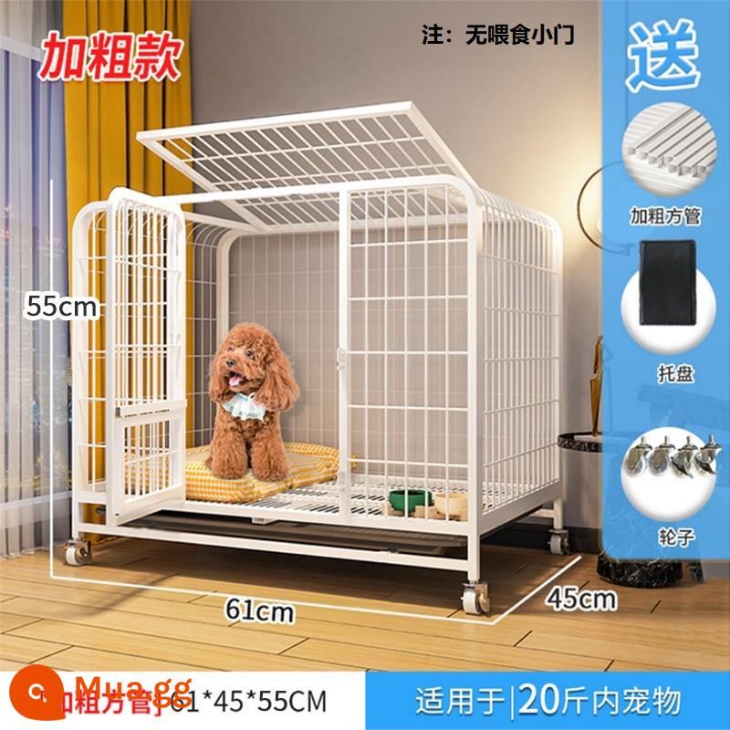 Chó lồng trung bình -Chó nhỏ có kích thước phòng lớn với nhà vệ sinh, Shiba Inu Corgi Chó tổ - "Đậm với ròng rọc" 61*45*55 (trong vòng 20 pound)