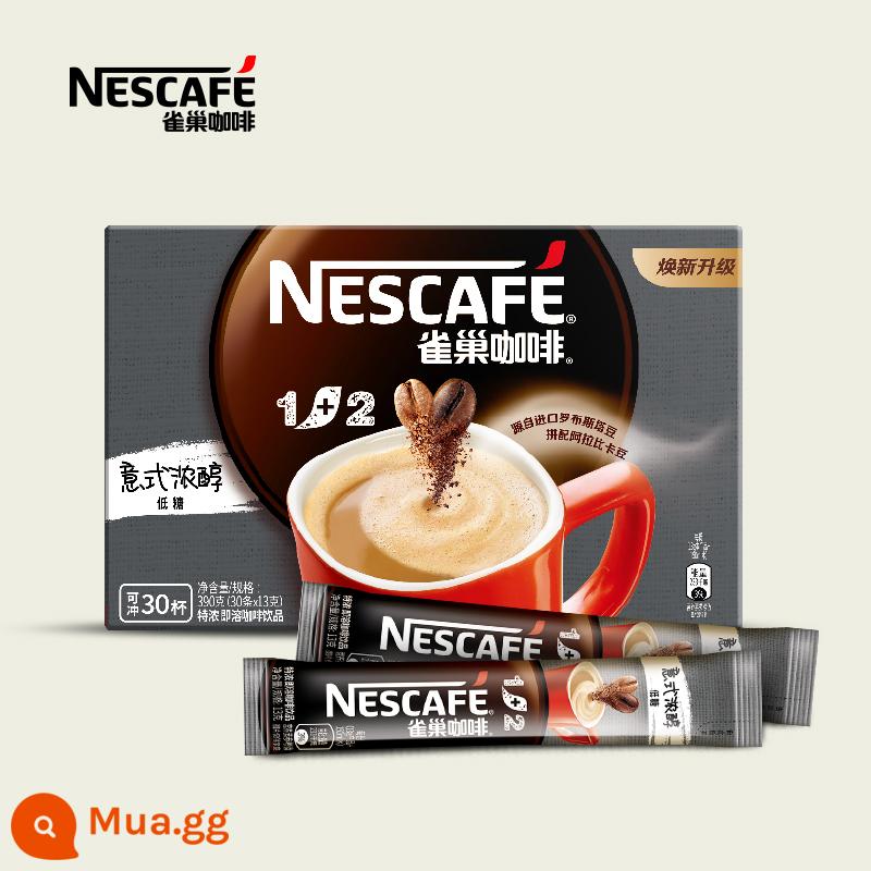 Cà phê Nestle thêm đậm đặc hương sữa nguyên vị hòa tan 1+2 Nestle cà phê bún thanh sảng khoái chính thức flagship store flagship - Tinh chất Ý 30 thanh/hộp★Không giảm giá miễn phí