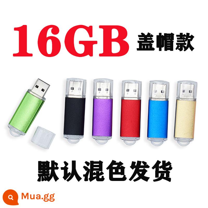 Bán Buôn Dung Lượng Nhỏ Dịu Dàng Ổ Bút 128MB 512M 1G 2G 4G 8G 16G Dịu Dàng Tài Liệu USB Bút Tùy Chỉnh LOGO - 16[G] Đai ốc loại nắp