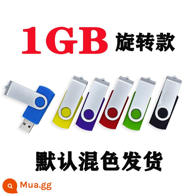 Bán Buôn Dung Lượng Nhỏ Dịu Dàng Ổ Bút 128MB 512M 1G 2G 4G 8G 16G Dịu Dàng Tài Liệu USB Bút Tùy Chỉnh LOGO - 1[G] Kiểu quay