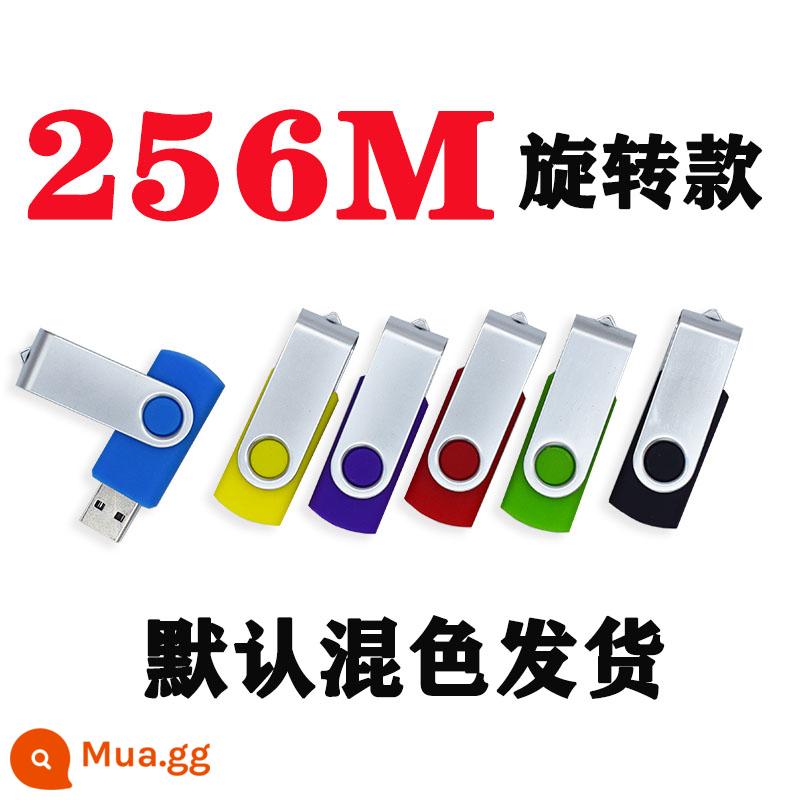 Bán Buôn Dung Lượng Nhỏ Dịu Dàng Ổ Bút 128MB 512M 1G 2G 4G 8G 16G Dịu Dàng Tài Liệu USB Bút Tùy Chỉnh LOGO - Mô hình quay 256[M]