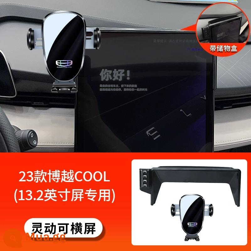 Thích hợp cho Geely Boyue L thế hệ thứ tư Emgrand S Xingrui Panda MINI giá đỡ điện thoại di động trên ô tô đặc biệt MÁT MẺ - [Màn hình thông minh và nằm ngang] 23 mẫu Boyue COOL (màn hình 13,2 inch)