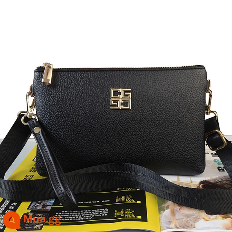 Túi Clutch Da Mềm Túi Kẹp Thời Trang Túi Phong Bì Túi Clutch Giản Dị Hợp Thời Trang Thương Hiệu Túi Xách Nam Túi Xã Hội Anh Chàng Ví Thật - Túi đựng bé JFX size lớn