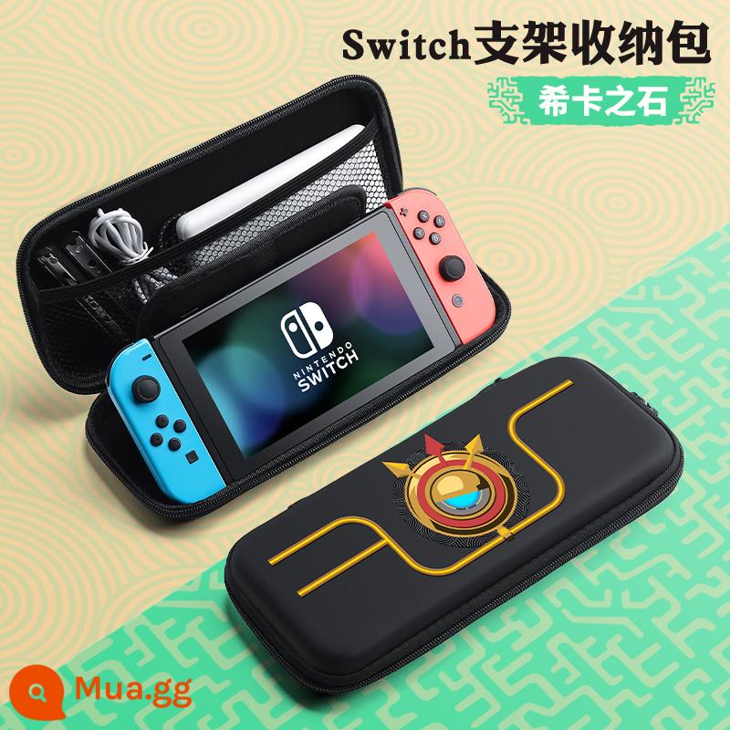 Túi lưu trữ Nintendo Switch vỏ bảo vệ ns Pokémon Zhuzi vỏ cứng hộp swich chuyển đổi băng cassette di động siwch tay cầm phụ kiện vỏ màn hình oled hộp thẻ cứng switchlite - Switch√Hika Stone√Miễn phí dán phim cường lực + mũ vuốt mèo