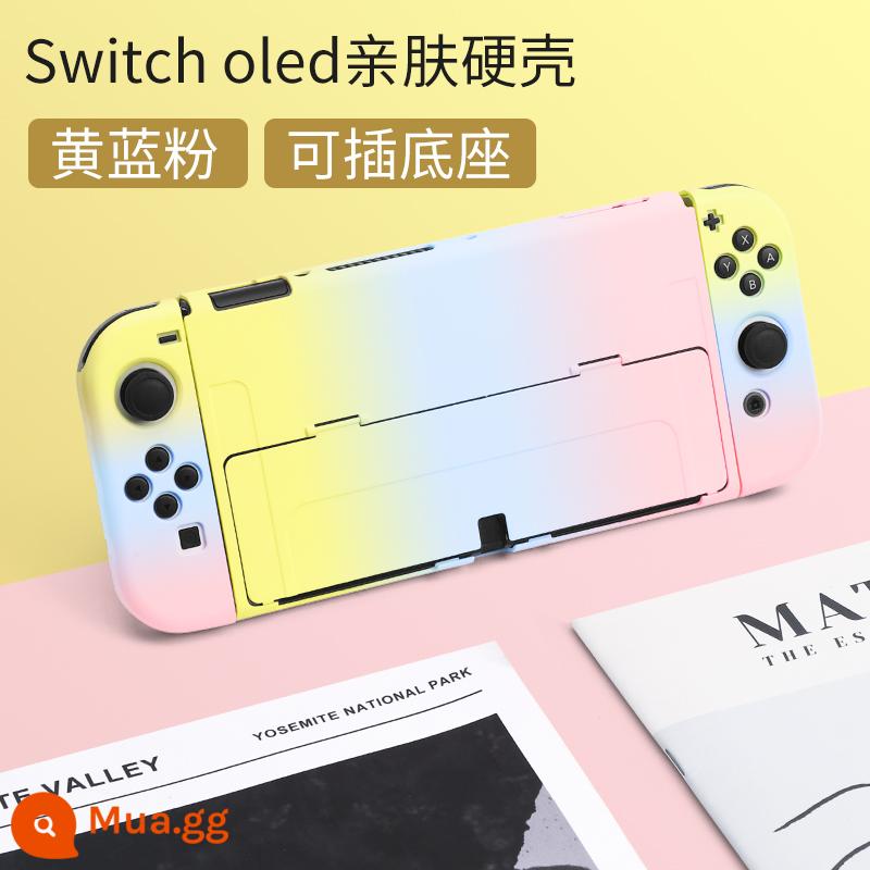 Vỏ bảo vệ Nintendo Switch Lite Vỏ mờ bao gồm tất cả Vỏ màu nsl Vỏ cứng trong suốt Vỏ silicon Switcholed ns Vỏ silicon mềm siêu mỏng Vỏ switchlite Phụ kiện oled - Vỏ thân thiện với da SwitchOled "vàng xanh hồng hồng" √ màng + nắp miễn phí