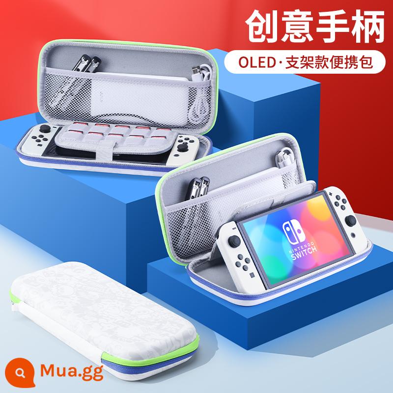 Túi đựng Nintendo Switch Túi bảo vệ Mario ns máy chơi game oled xách tay dung lượng lớn hộp vỏ cứng hộp cassette switcholed siwch tay cầm vỏ tay trọn bộ phụ kiện - Hộp cứng stent Oled [Splatoon] đi kèm với phim + nắp