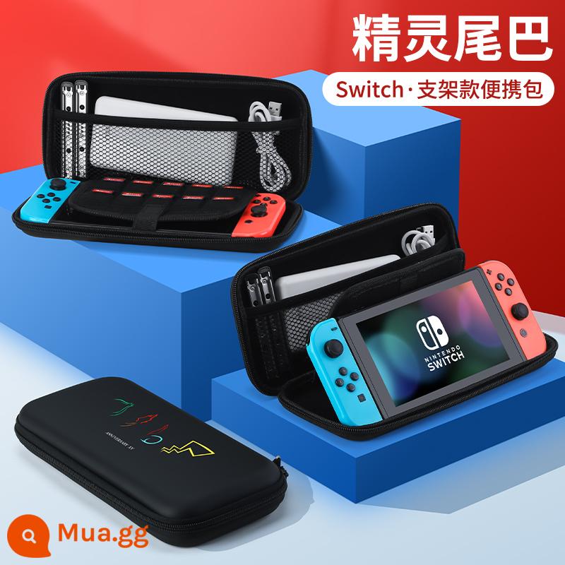 Túi đựng Nintendo Switch Túi bảo vệ Mario ns máy chơi game oled xách tay dung lượng lớn hộp vỏ cứng hộp cassette switcholed siwch tay cầm vỏ tay trọn bộ phụ kiện - Hộp đựng cứng công tắc [Elf Tail] đi kèm miếng dán + nắp