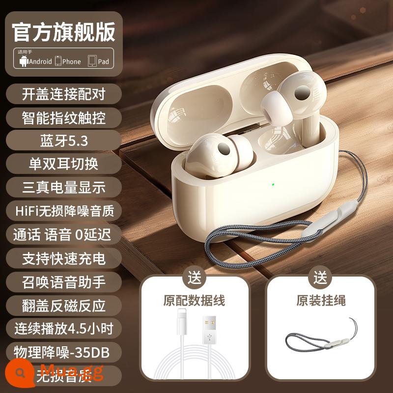 Tai nghe Bluetooth không dây mới 2024 phù hợp cho oppo Huawei Apple Xiaomi chính hãng in-ear chất lượng cao và thời lượng pin dài - [Phiên bản hàng đầu chính thức] Giảm tiếng ồn sâu ★ Âm thanh vòm không gian ★ Hiệu ứng âm thanh Dolby