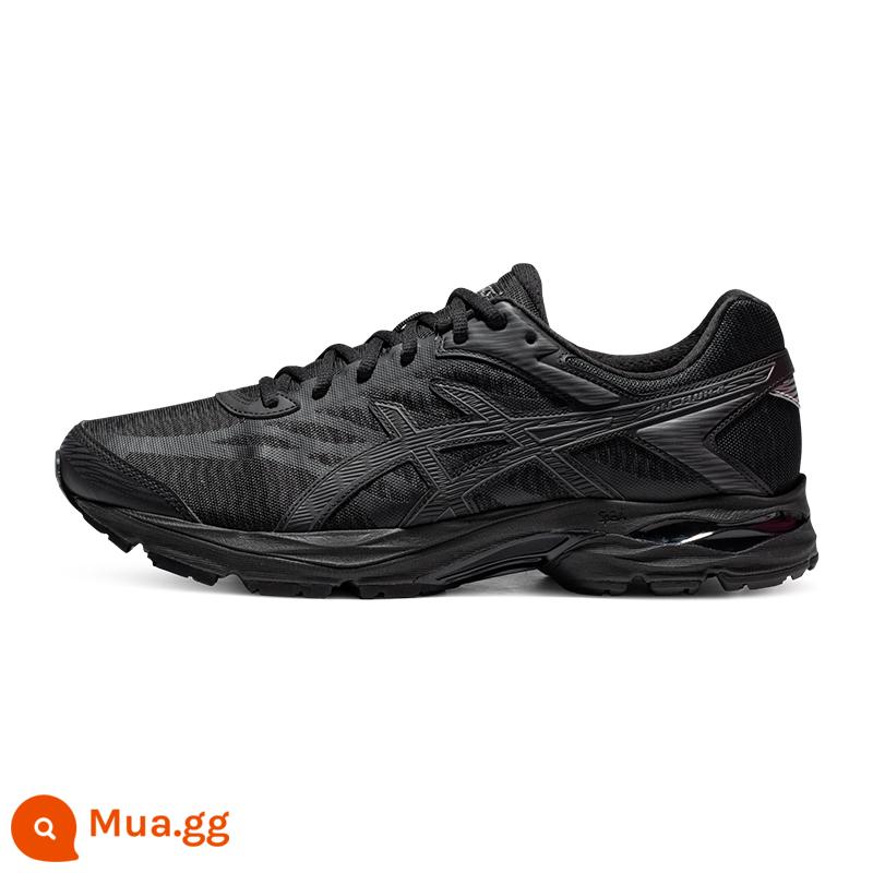 ASICS Arthur màu đen all-match giày chạy bộ nam giảm sốc GEL-FLUX 4 giày thể thao thoáng khí 1011A614 - đen