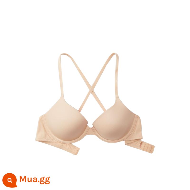 Thẳng xuống 128|Victoria's Secret Áo ngực hồng đĩa ngực liền mạch lưng đẹp đồ lót bé gái 11202804 - 34H1 màu be nhạt 02804