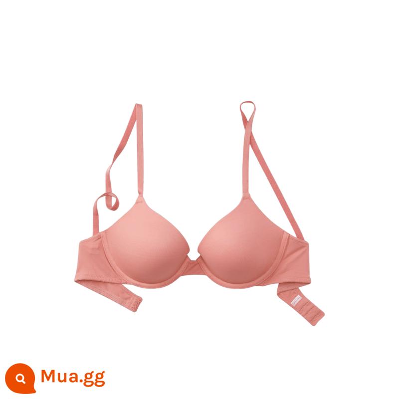 Thẳng xuống 128|Victoria's Secret Áo ngực hồng đĩa ngực liền mạch lưng đẹp đồ lót bé gái 11202804 - Bột hoa hồng 4UFK 02804