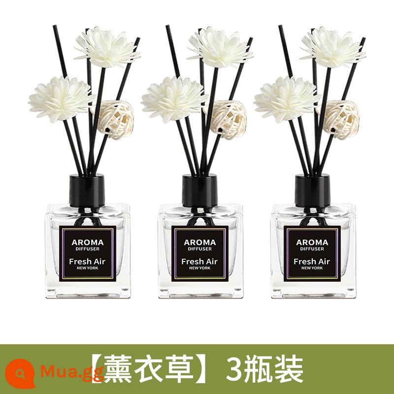 Cây dành dành Xông Phòng Nhà Trong Nhà Hương Thơm Lâu Dài Phòng Ngủ Bé Gái Eau de Toilette Bột Phòng Khử Mùi Làm Mát Không Khí - [Gói 3] Hoa oải hương [Ưu đãi tốt hơn]