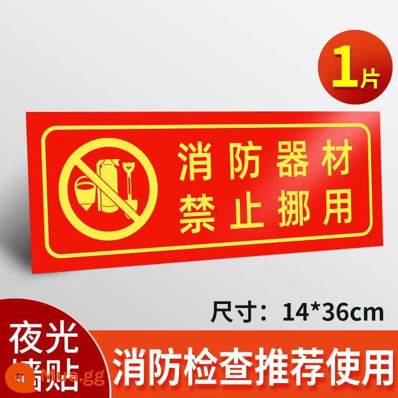 Dấu hiệu thoát hiểm an toàn hành lang dán cảnh báo sơ tán biển báo kênh cứu hỏa an toàn biển báo biển báo dán tường dạ quang huỳnh quang không có điện mũi tên thẳng trái và phải dán thẻ nhắc nhở tự dính - Nghiêm cấm lạm dụng giấy dán tường, thiết bị chữa cháy