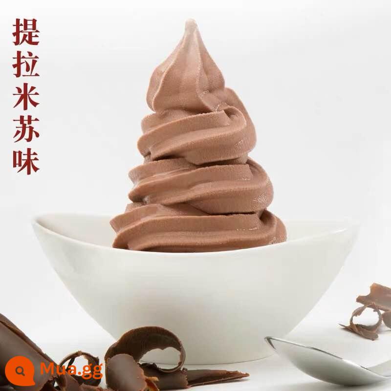 Bột làm kem Qiao Ace 1kg thương mại handmade tự chế bóng đào thương mại hình nón sundae nguyên liệu làm kem kem - Tiramisu