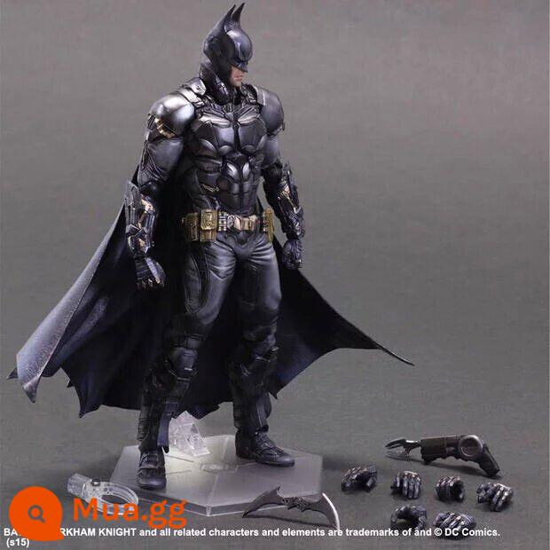 PlayArts thay đổi PA thay đổi truyện tranh DC Batman Superman Wonder Woman Flash Joker di chuyển mô hình - PA đã sửa đổi-Hiệp sĩ Batman