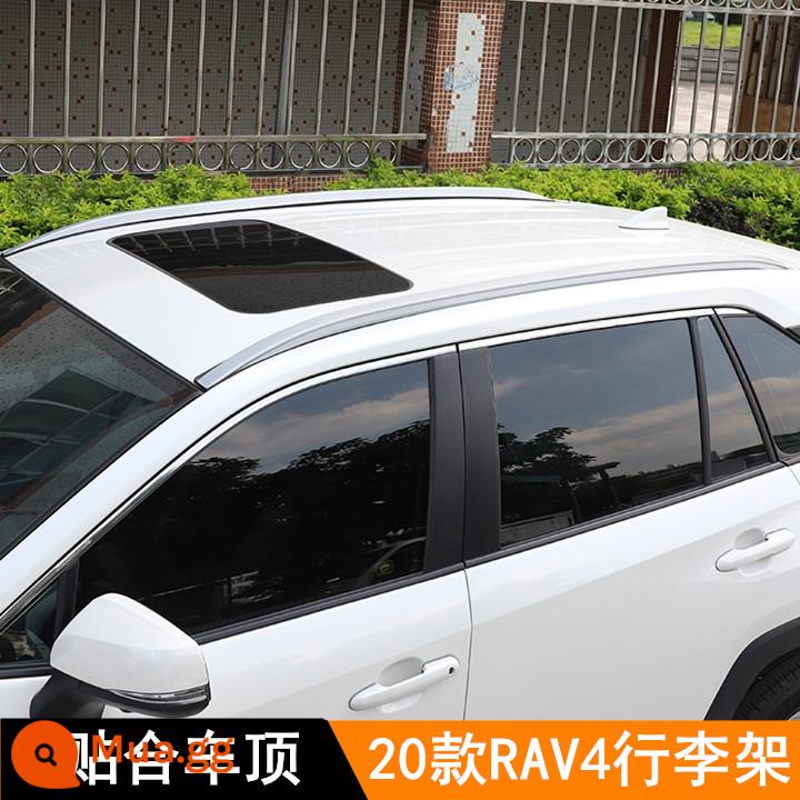 Thích hợp cho 13-21ToyotaRAV4 Giá để hành lý Rongfang Giá để hành lý Weilanda Ruifang Fenglanda Giá để hành lý - 20RAV4/Wilanda Silver [Mẫu gốc/Mẫu vít hợp kim nhôm]