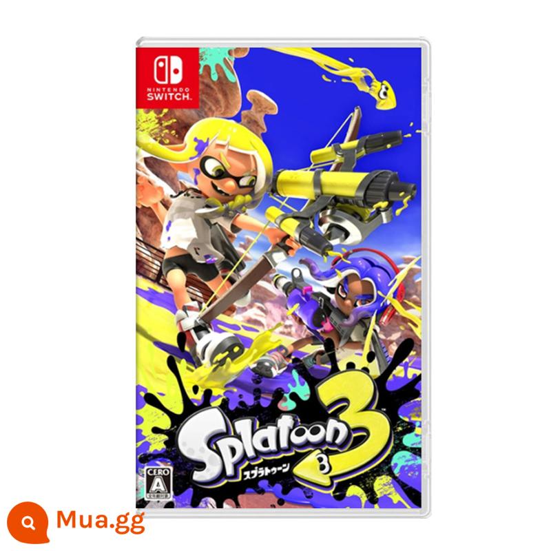 Nintendo Switch Game Cassette Sử Dụng Chính Hãng Zelda Mario Opel Kemeng Sword Shield Zhuzi NS Tái Chế - Splatoon 3