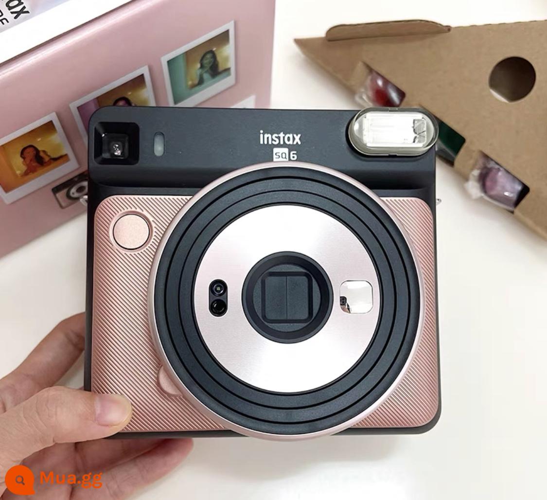 Máy ảnh chụp ảnh dùng một lần Fuji SQ1SQ6SQ40 InstaxSq1 Sq6 Sq40 Polaroid mới tinh - Đỏ mặt