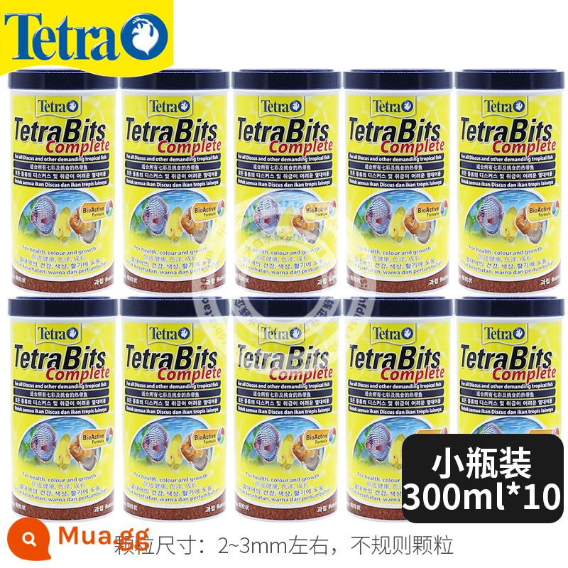 Đức Decai bảy màu cá thần tiên thức ăn viên đặc biệt cho cá cichlid ba hồ tăng cường màu sắc tự nhiên cho cá nhiệt đới hạt thức ăn cho cá - 300ML/93g [10 chai] Thời hạn sử dụng là 24 năm và tháng 8