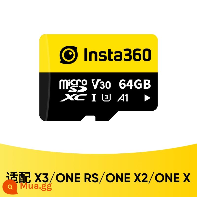 Thẻ nhớ Shadowstone Insta360 Thẻ SD tương thích với khuyến nghị chính thức của dòng ONE RS/ONE X2 - Thẻ nhớ 64G (thích ứng với ONE X2/ONE R)