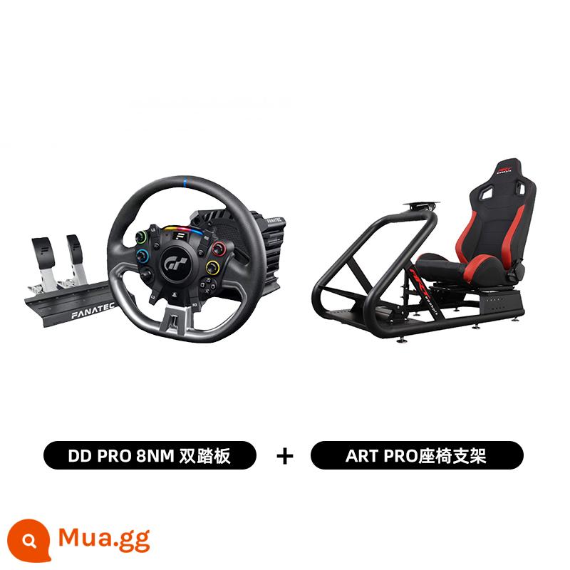 Spot FANATEC Gran Turismo DD Pro giả lập đua xe trực tiếp vô lăng PS5 ddpro - DDPRO 8NM bàn đạp đôi + Giá đỡ ghế ART Pro có sẵn miễn phí vận chuyển