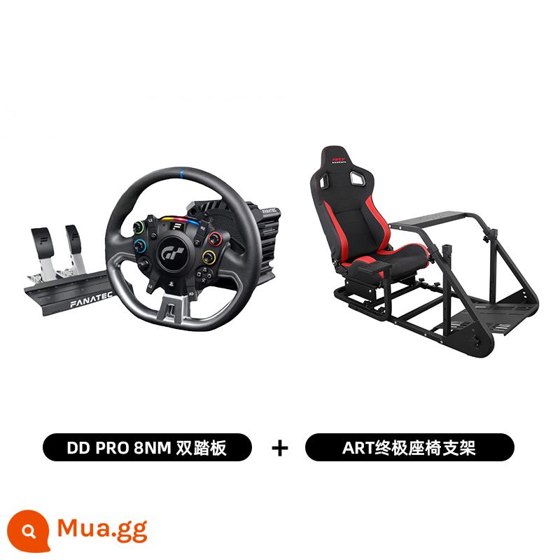 Spot FANATEC Gran Turismo DD Pro giả lập đua xe trực tiếp vô lăng PS5 ddpro - DDPRO 8NM bàn đạp đôi + Giá đỡ ghế ART Ultimate sẵn sàng vận chuyển miễn phí vận chuyển