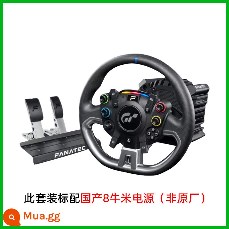 Spot FANATEC Gran Turismo DD Pro giả lập đua xe trực tiếp vô lăng PS5 ddpro - [Bộ nguồn trong nước] Bàn đạp đôi DD PRO 8NM có sẵn miễn phí vận chuyển