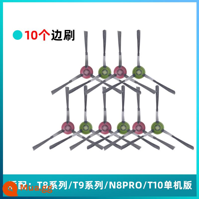 Thích hợp cho Cobos quét robot phụ kiện T8 MAX lau vải T9 tấm che cạnh chính bàn chải N8pro lọc - 10 bàn chải bên