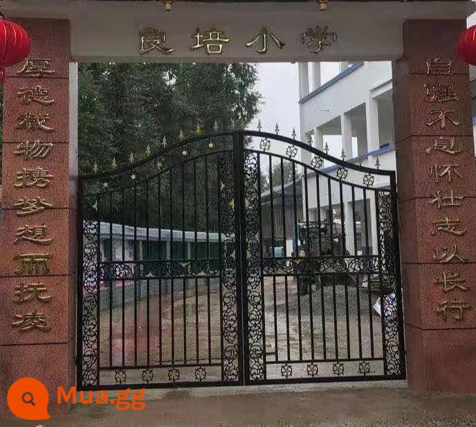 Tiemen Court Gate Gate Village Wall Thể loại Cổng Người dùng Wailer Gate Gate Gate Gate Gate Tripper Tie Art Gate - phong cách tám