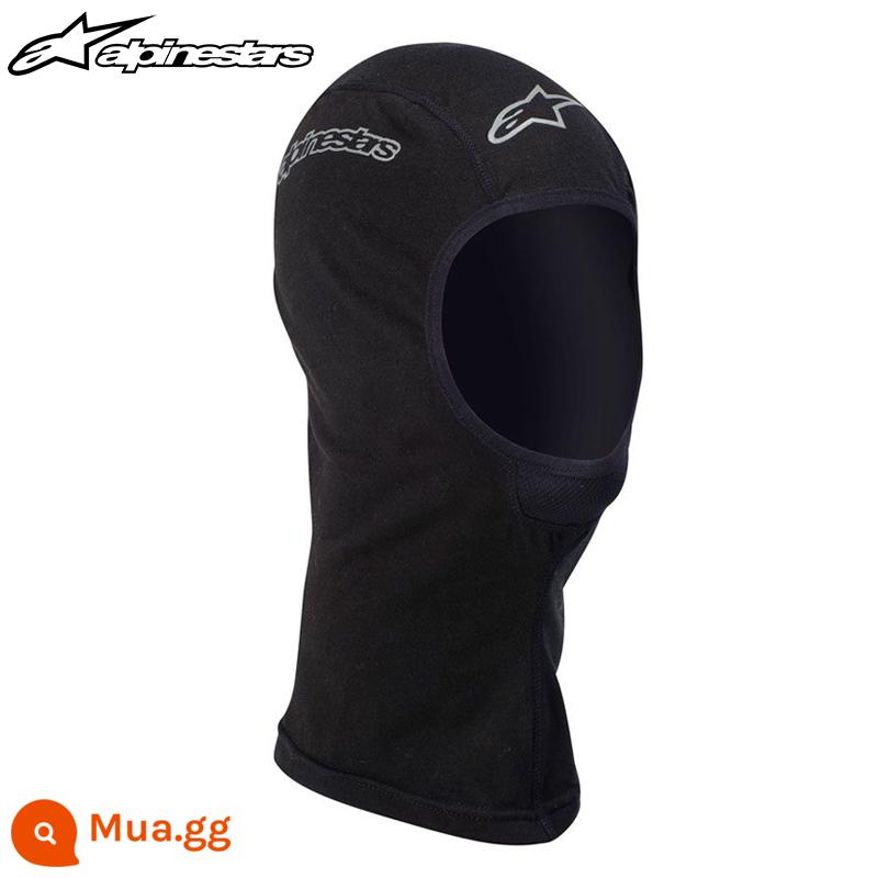 Ý một ngôi sao alpinestars đầu máy xe lửa đội đầu kéo dài mặt nạ phản quang thấm hút mồ hôi chống gió che cổ - đen