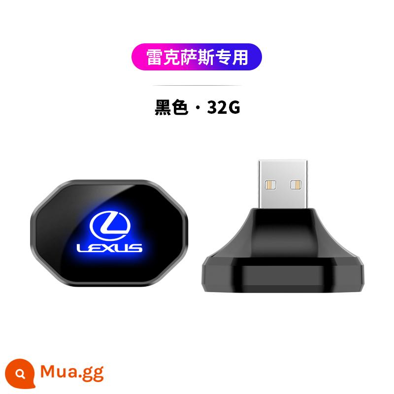 Đĩa U xe Lexus mới ES200 RX300 NX LS LX UX LM CT xe es300 - Giao diện USB của Lexus-[32]G màu đen