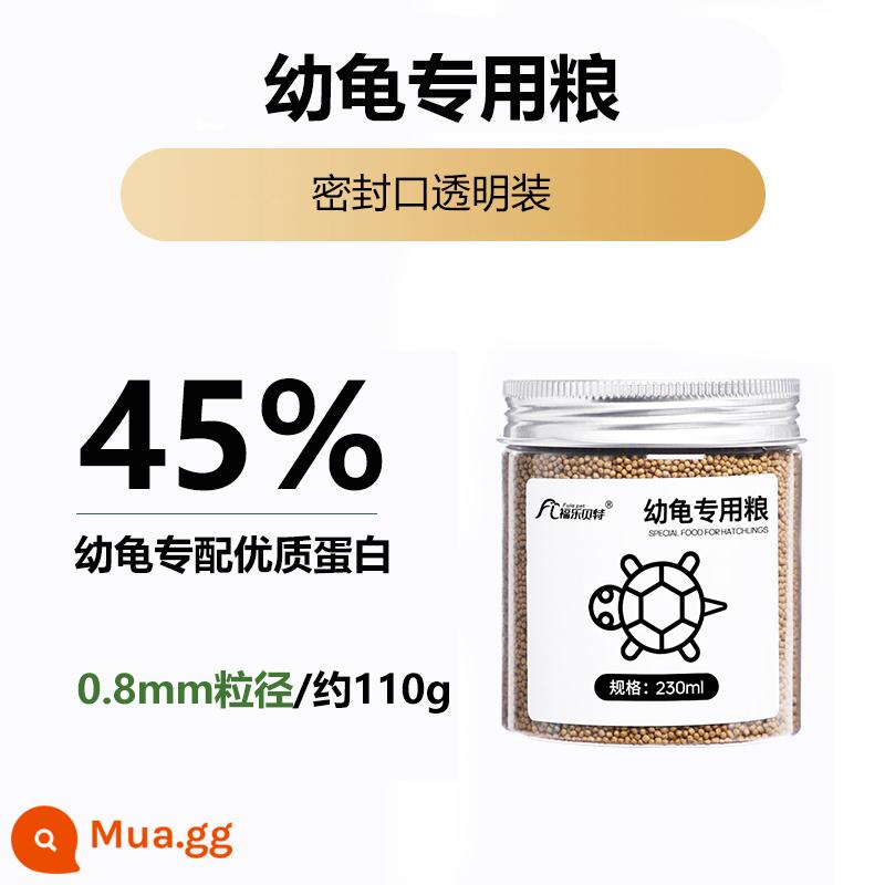 Thức ăn cho rùa con rùa hạt đặc biệt mở đầu cây con rùa nguyên liệu ngũ cốc rùa rùa nhỏ Rùa Brazil rùa cạn thức ăn cho rùa nhỏ mục đích chung - Thức ăn đặc biệt cho rùa con 230ml