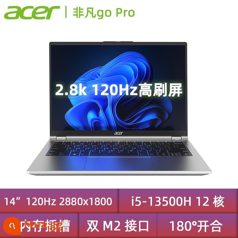 Acer Acer Hummingbird FUN 2022 mới Intel Core thế hệ 12 i7/i5 15.6 inch mỏng nhẹ xách tay máy tính xách tay doanh nhân văn phòng sinh viên lớp học trực tuyến netbook xách tay - SFA14: Màn hình lõi hiệu suất cao i5-13500H/Xe thế hệ thứ 13/Màn hình 14 inch 2,8K 120Hz/màu xám doanh nghiệp