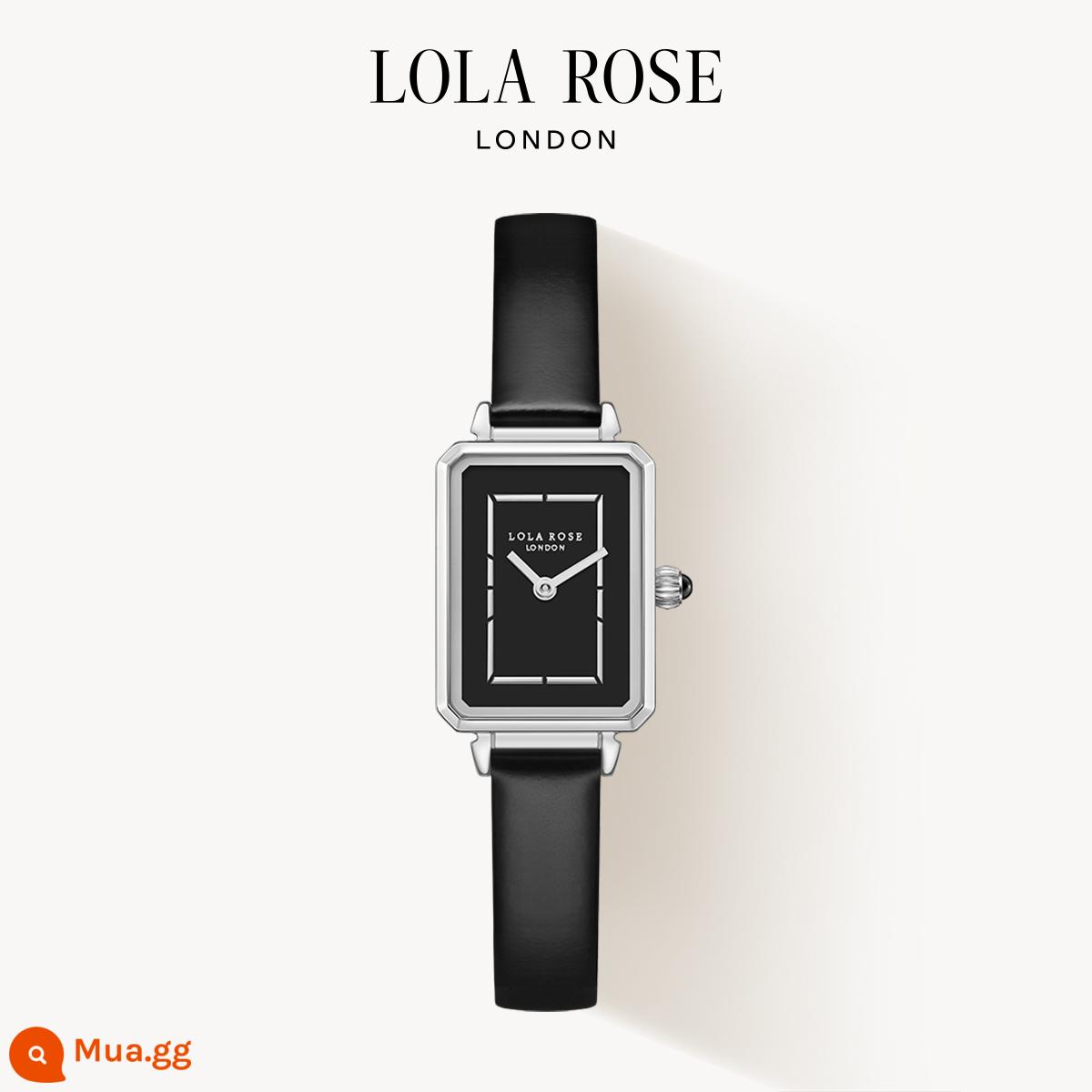 Lola Rose Watch Woman Xem mảng thời trang đơn giản không phải là người phụ nữ chính hãng đồng hồ - Onyx đen vàng trắng LR2135