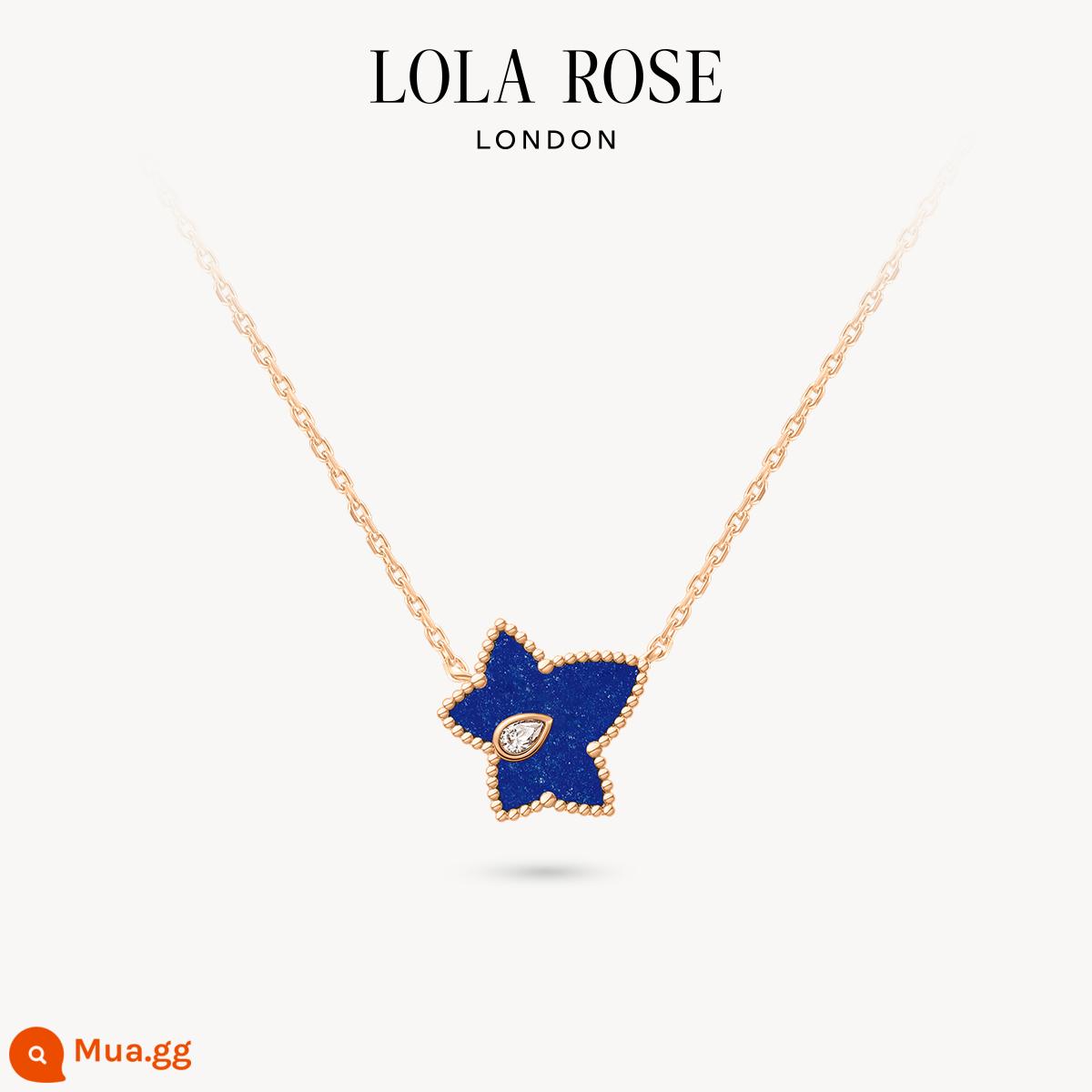 Lola Rose Lola Rose Dòng Thường Xuân Vòng Cổ Nữ 2023 Ánh Sáng Mới Sang Trọng Qixi Lễ Hội Quà Tặng Cho Bạn Gái - Lapis Lazuli-LR50036