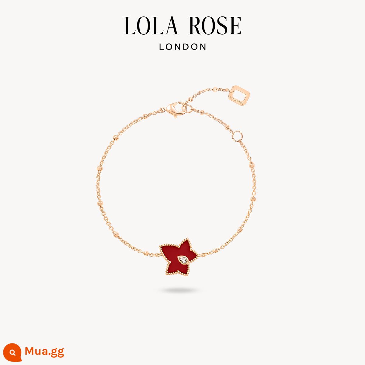 Lola Rose Lola Rose Ivy Series Vòng tay nữ Phong cách Hot Niche Sang trọng Quà tặng Năm mới - Carnelian-LR80039