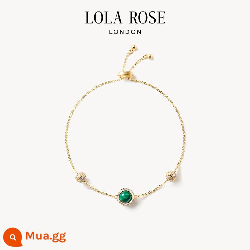 Lola Rose Lola Rose Nhật Tâm Nói về Chuyển Hạt cho Nữ 2023 Mới Niche Light Sang Trọng Quà Tặng Năm Mới - Malachite-LR80606