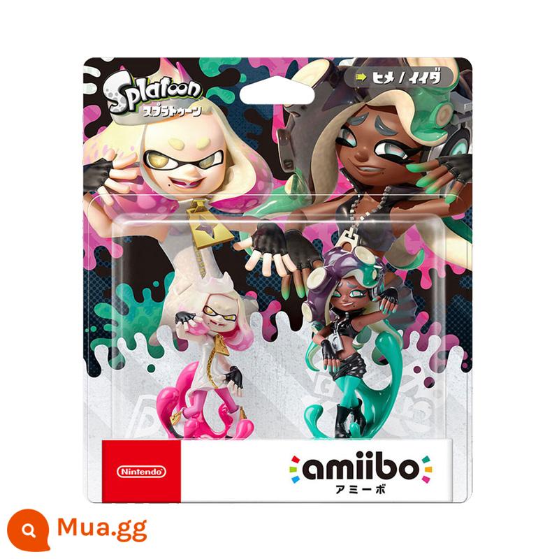 Chính hãng Nintendo mô hình splatoon 3 Sprato amiibo máy bay chiến đấu thủy triều màu bạch tuộc cô gái mực - Bộ áo liền quần thời trang cho cô gái màu đen và cô gái da trắng có sẵn