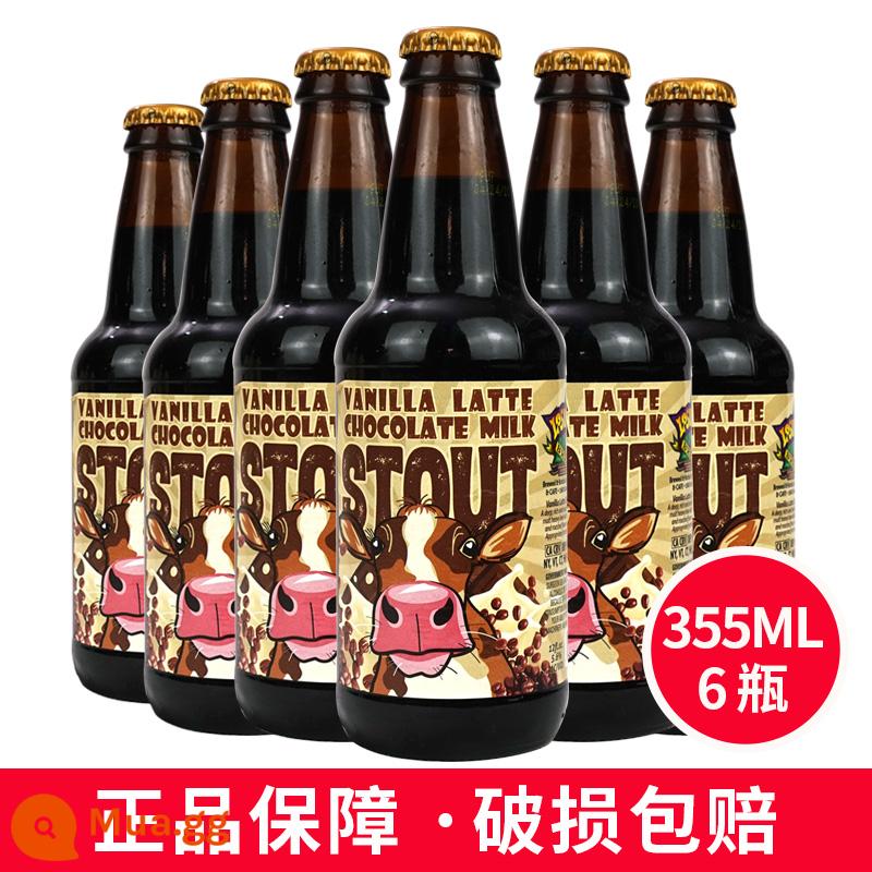 Lost Coast Socola Bơ Đậu Phộng Bia Mỹ Nhập Khẩu Thủ Công Sản Xuất Bia Kết Hợp IPA Bia Stout 6 Chai 355 - 6 chai latte vani