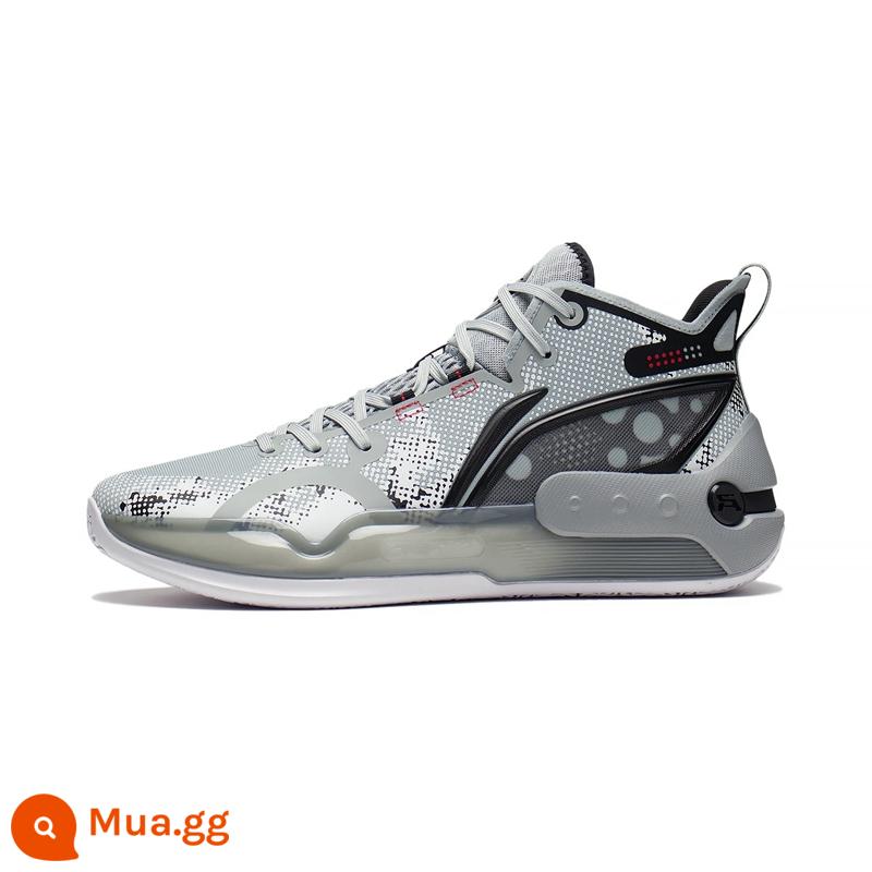 Li Ning 2022 mới Yushuai 16 Retro South Coast giày bóng rổ nam thực chiến chống sốc ABAS053 - ABAS053-5/sơn màu xám gạch và vận chuyển