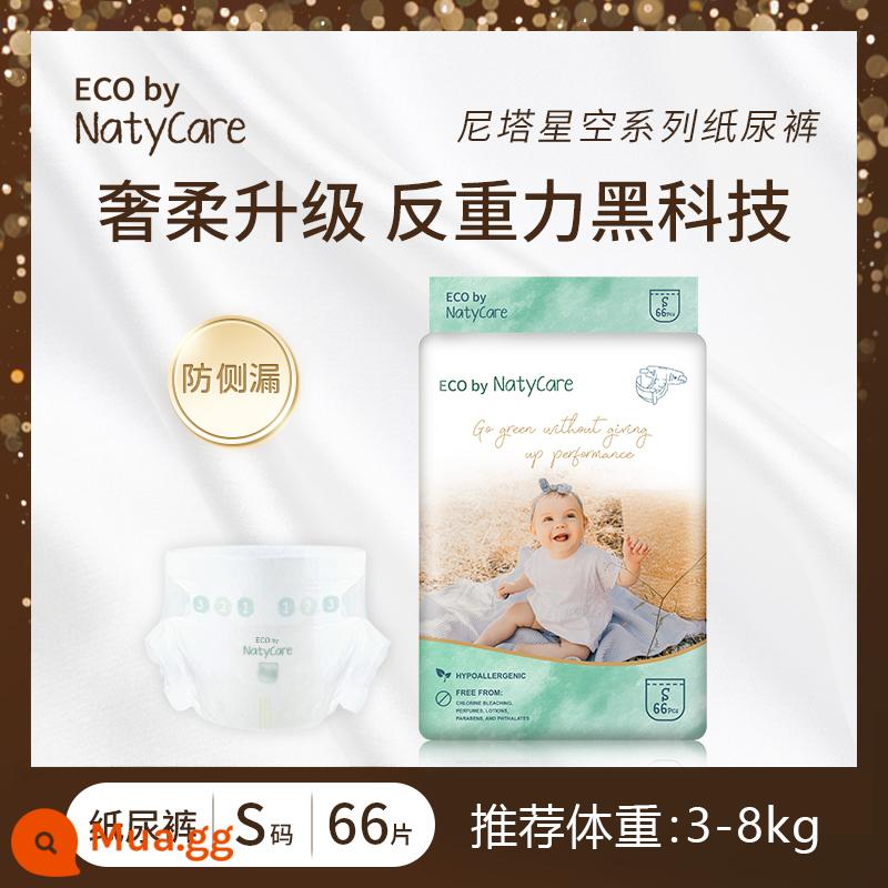 Tã NatyCare Nita dòng starry sky siêu mỏng thoáng khí cho bé nam nữ tã chuyên dụng chống rò 2 bên - S