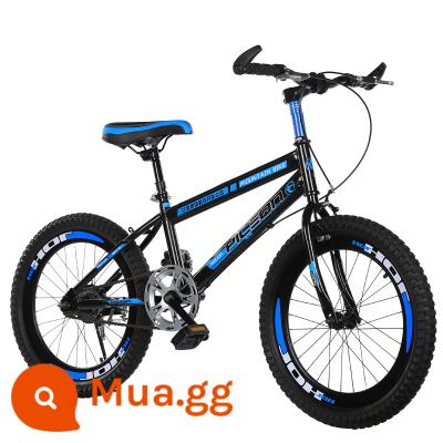 Xe đạp leo núi trẻ em, xe đạp trẻ em cỡ lớn, 8-12 tuổi, 20 inch, trẻ em trên 10 tuổi, học sinh tiểu học nam nữ - Xe đạp trần tốc độ đơn màu xanh lam ngẫu nhiên xanh đỏ xanh