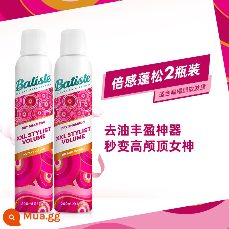 Xịt dưỡng tóc không gội Batiste Beatis Xịt dưỡng tóc khô bồng bềnh cứu tinh cho đầu dầu - Cực mịn 200ml*2