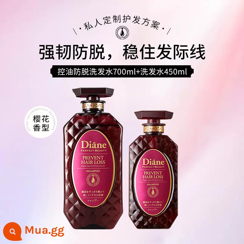 Bộ dầu gội dưỡng tóc Moist Diane Beauty ngăn ngừa rụng tóc dày đặc - Dầu gội kích thích mọc tóc 700ml + dầu gội 450ml