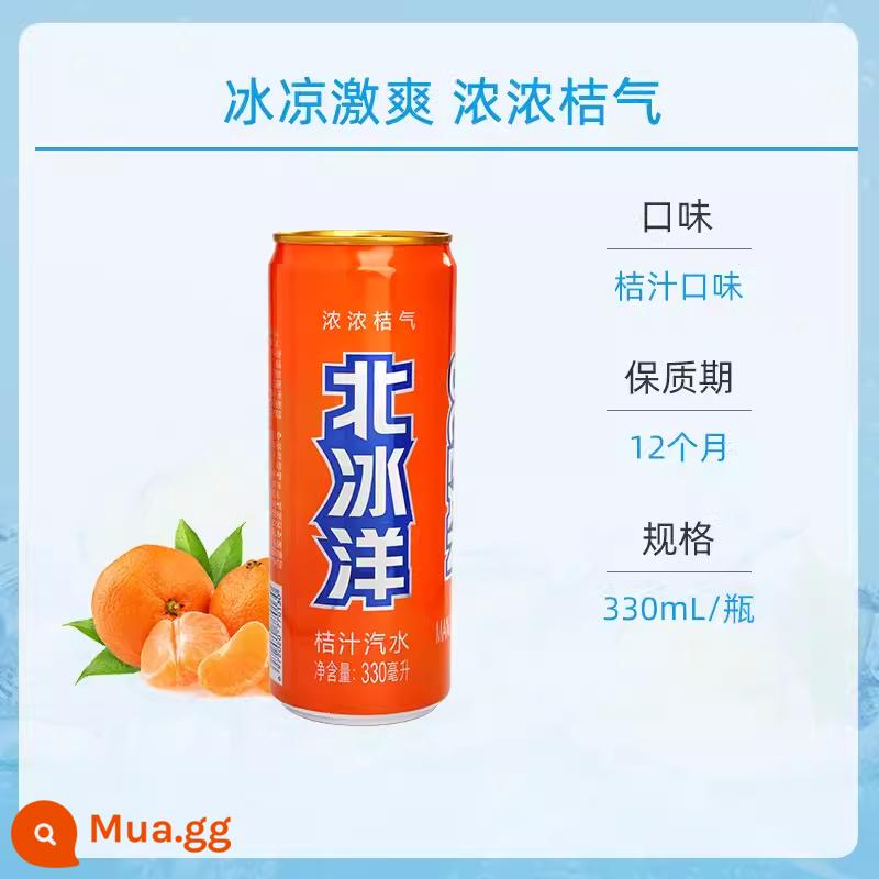 [Nước cam Bắc Cực Nước cam Soda 330ml*12] Thể tích nước ≥10%Old Nước Soda Nước uống có ga - Đừng bắn 1