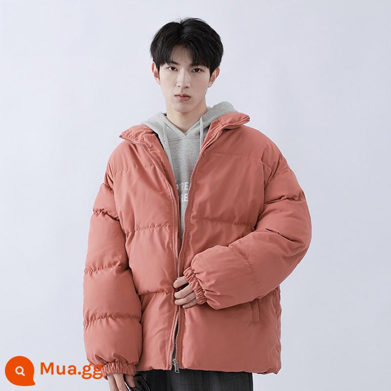 Senma Group Cotton -to -Winter Coat Medium -Cotton Coat - Hoa hồng đỏ