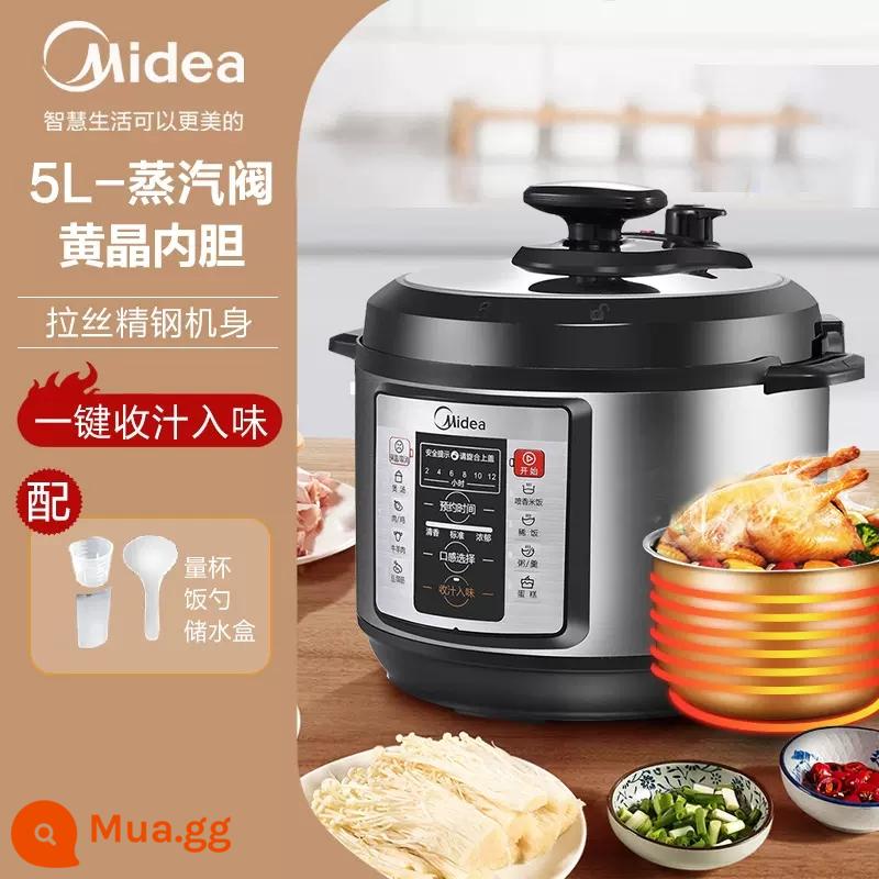 Nồi áp suất điện tử Midea home 4L mini thông minh chính hãng nồi cơm điện cơ nhỏ đa năng nồi điện tử - thiên hà bạc