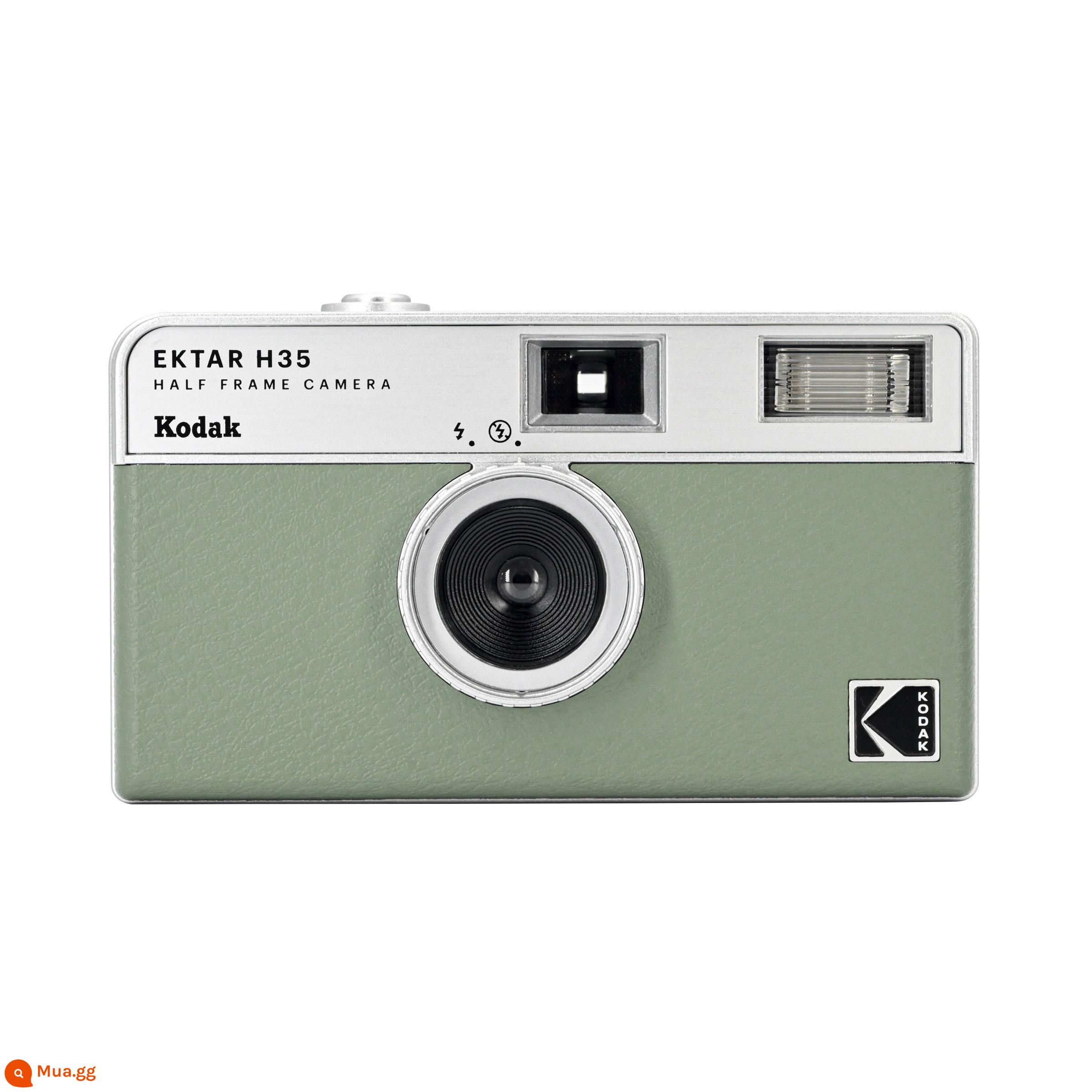 Máy ảnh trục bên phim nửa lưới Spot KODAK EKTAR H35 135 phim không dùng một lần có thể chụp 72 ảnh - Máy ảnh độc lập màu xanh nhạt + 36 cuộn phim + pin